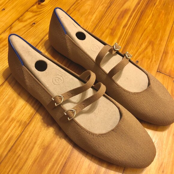 Rothy's Double Buckle Mary Jane in Java Chip size 12.5 - Picture 4 of 5